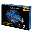 DISCO DE ESTADO SOLIDO SSD ADATA Legend 700 PCIe Gen 3 - 512 GB