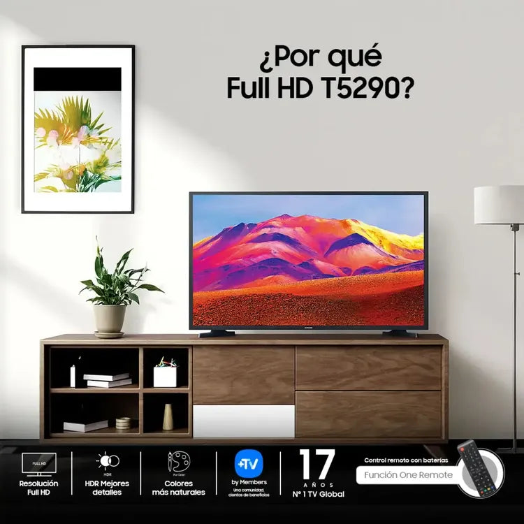 Televisor Samsung Full HD TV 40 pulgadas T5290