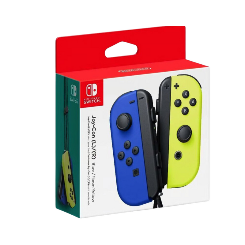 Joy-Con Azul-Amarillo Neón Nintendo Switch