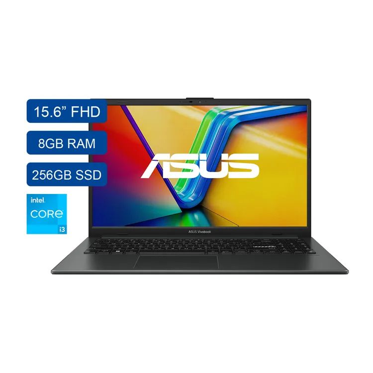 Portátil ASUS Vivobook Go 15.6" | E1504GA | Intel Core i3 | RAM 8GB | Disco SSD 256 GB